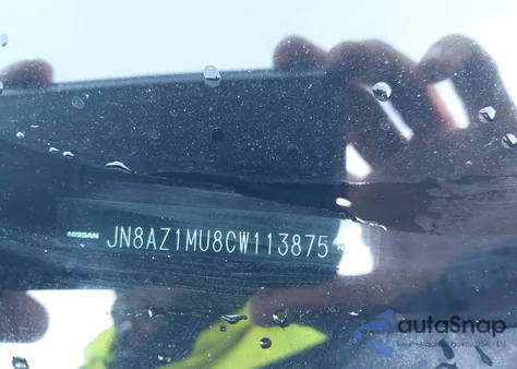 2012 Nissan Murano Sv z USA, uszkodzony, nr VIN JN8AZ1MU8CW113875